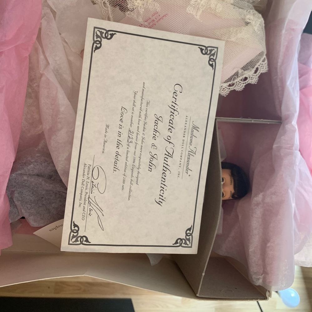 MADAME ALEXANDER MINT EXTREMELY RARE 10” DOLL SET